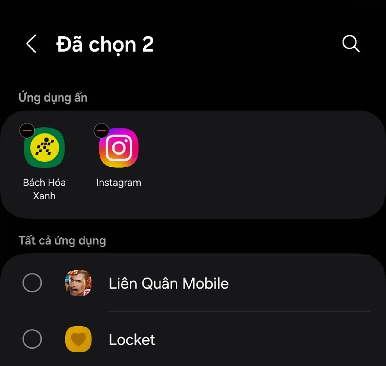 Ứng dụng bị ẩn trên Samsung Galaxy: Cách tìm và khôi phục nhanh