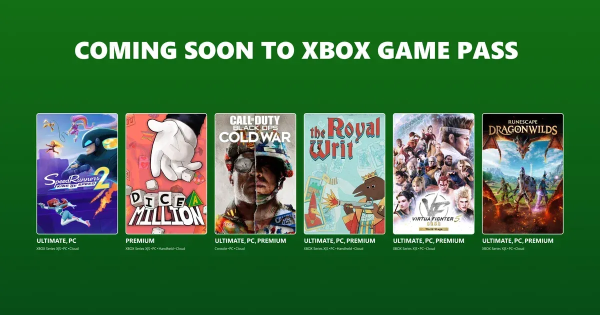 Call of Duty: Black Ops Cold War dẫn đầu Xbox Game Pass tháng 9