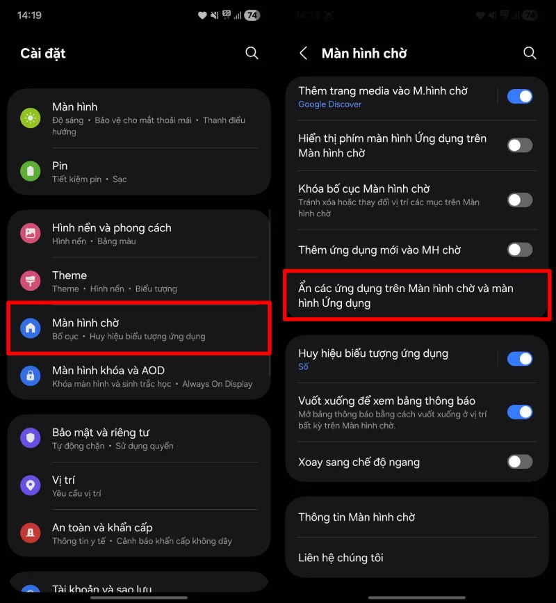 Ứng dụng bị ẩn trên Samsung Galaxy: Cách tìm và khôi phục nhanh