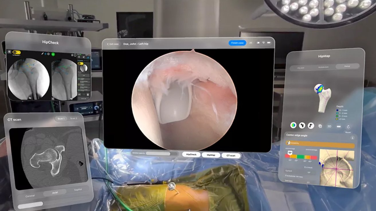 Apple Vision Pro đổi cuộc chơi phòng mổ
