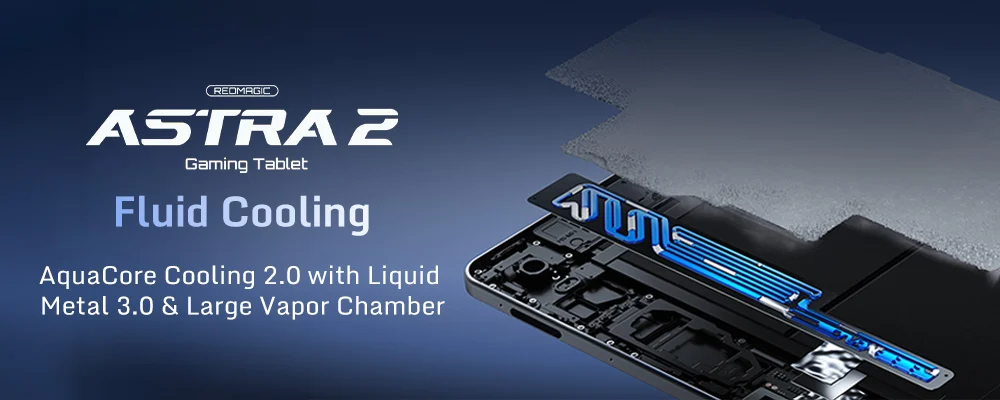 RedMagic Astra 2: Tablet Gaming 185Hz Dengan Sistem Pendingin Cecair