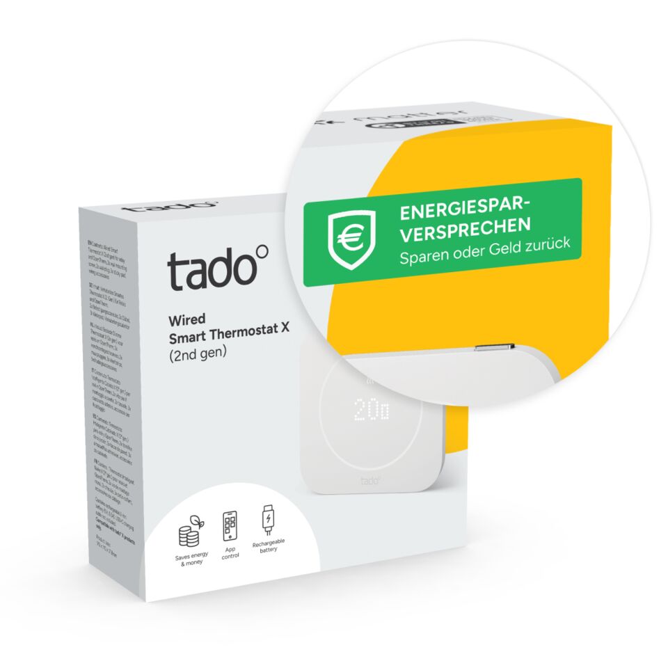 Tado Smart Thermostat X Gen 2: Mỏng hơn, sạch hơn, thông minh hơn?