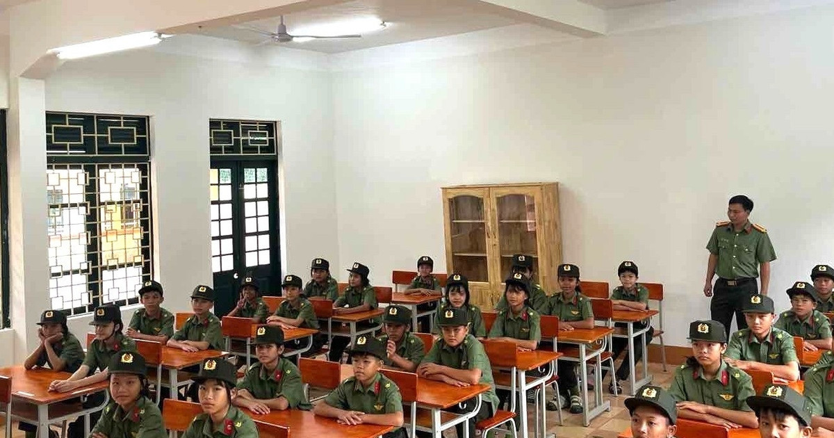 Trường Văn hóa CAND II và mô hình giáo dục miễn phí cho vùng sâu