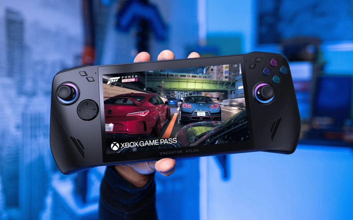 Acer Predator Atlas 7: Can cược mới cho handheld gaming dùng Intel Arc G3 Extreme