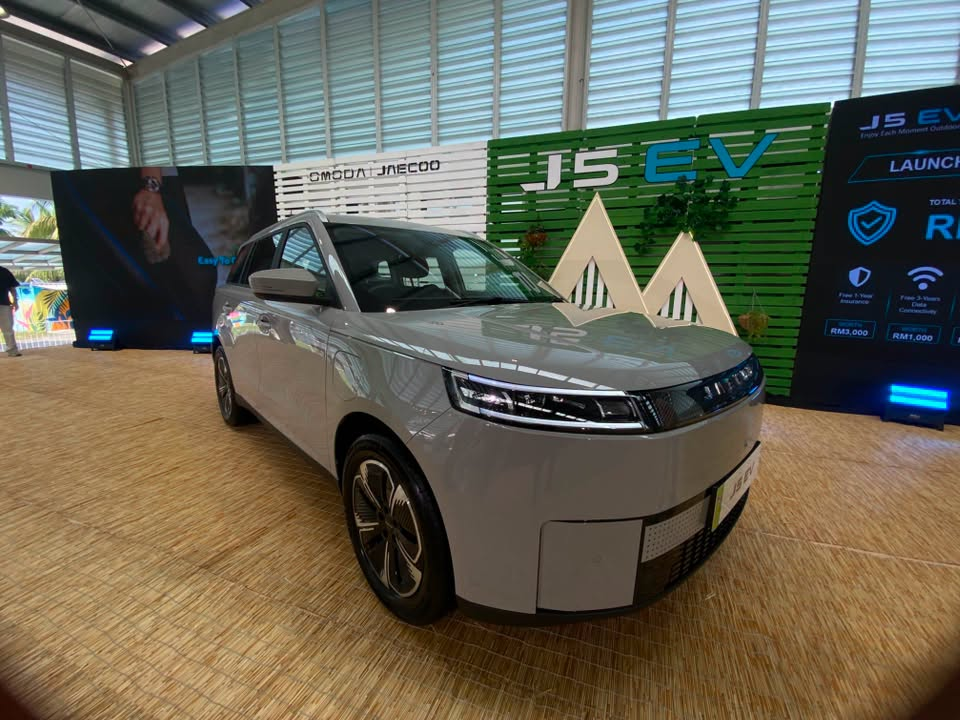 Jaecoo J5 EV Dilancar: SUV Elektrik CKD RM118,800 dengan Jarak 461km