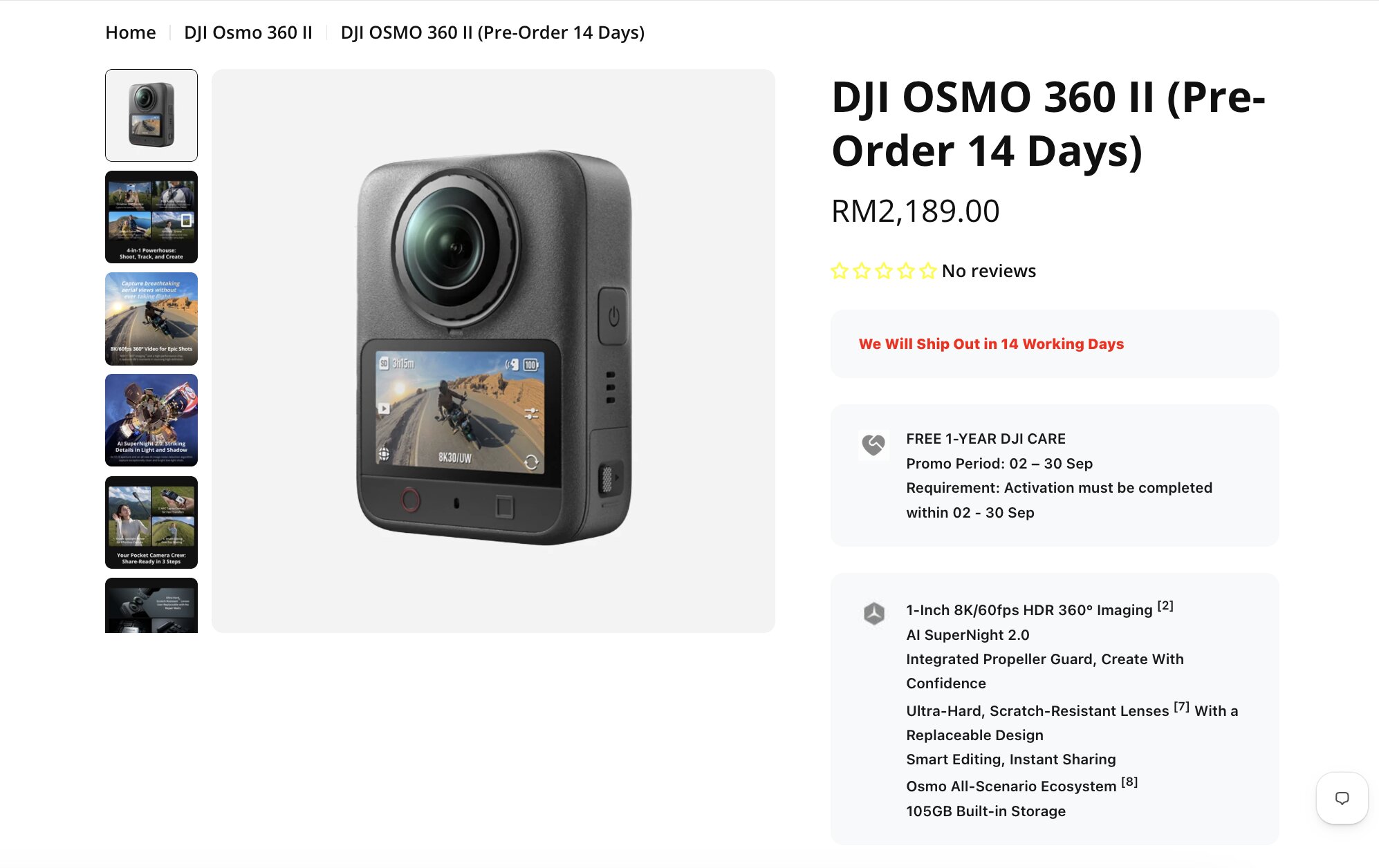 DJI Osmo 360 II: 8K 360° dan AI SuperNight Mengubah Fotografi Udara