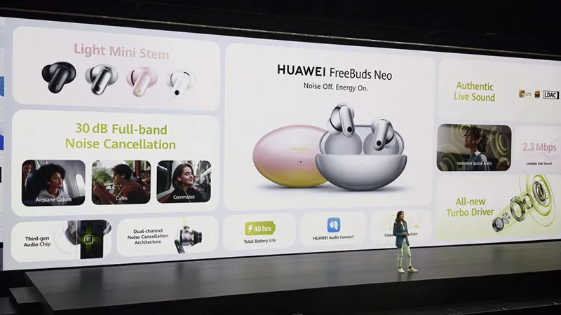 Huawei FreeBuds Neo: 30dB ANC có đủ sức thách thức Sony và Bose?