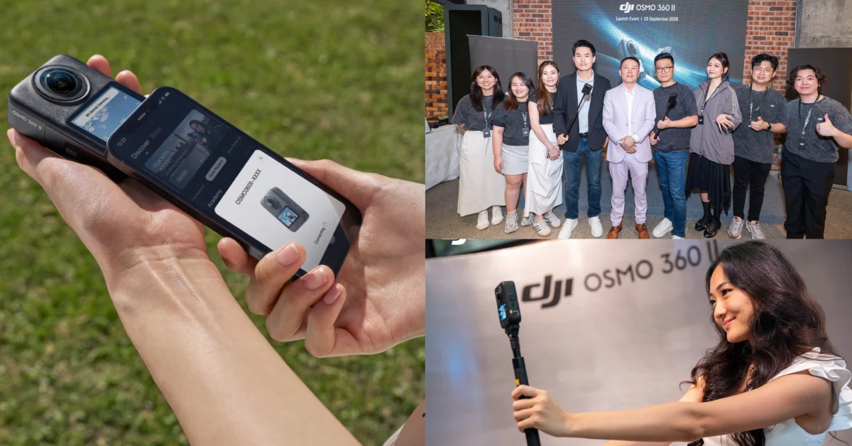 Kamera 360 Bawah Air: Osmo 360 II Bawa Rakaman Hingga 50m