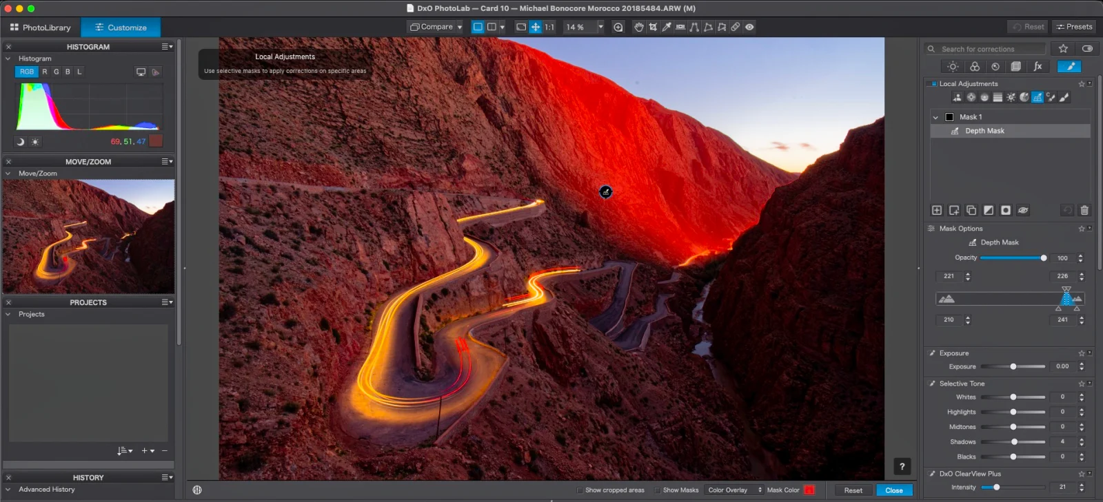 AI và Depth Masks trong DxO PhotoLab: Nhanh hơn mà vẫn giữ trọn kiểm soát sáng tạo
