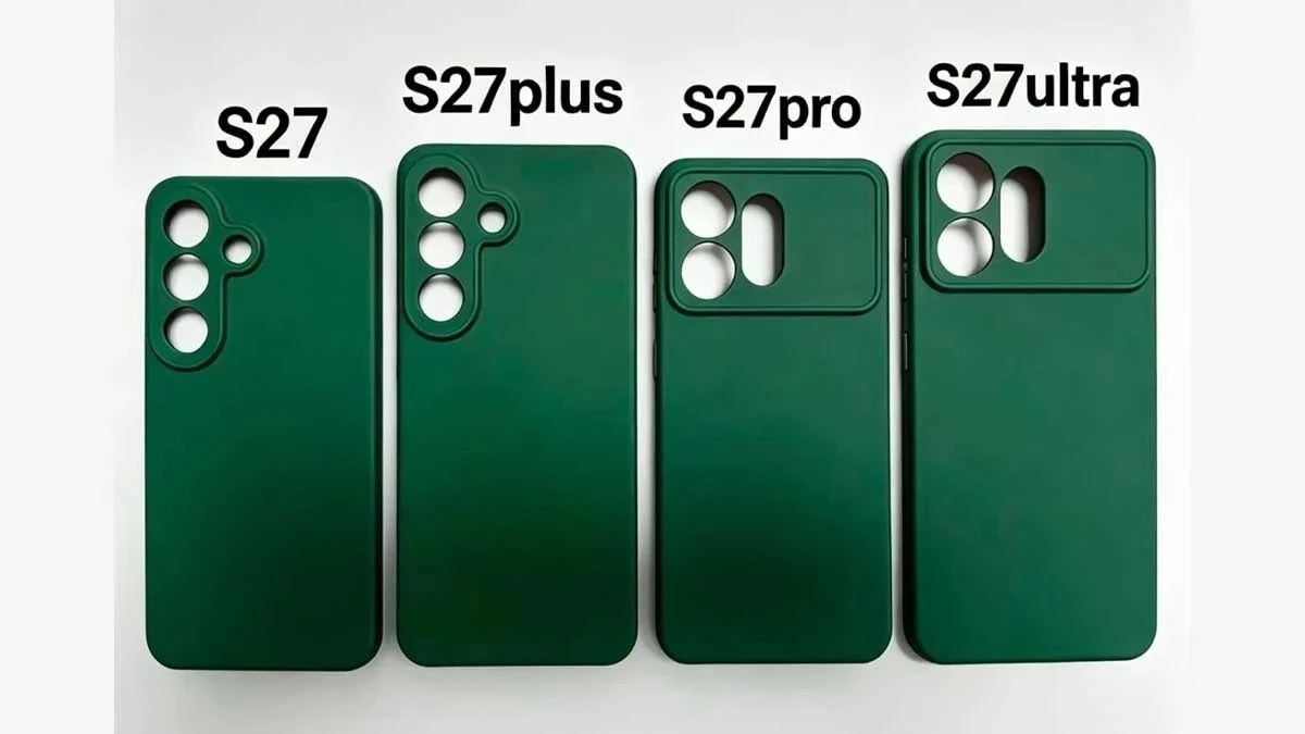 Galaxy S27 Pro và Ultra: Cụm camera ma trận ngang đổi mới thiết kế