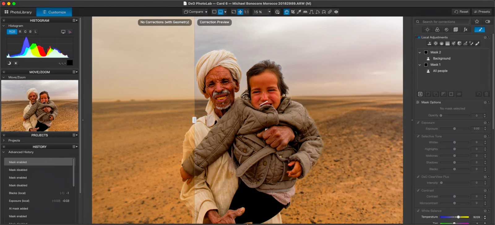 AI và Depth Masks trong DxO PhotoLab: Nhanh hơn mà vẫn giữ trọn kiểm soát sáng tạo