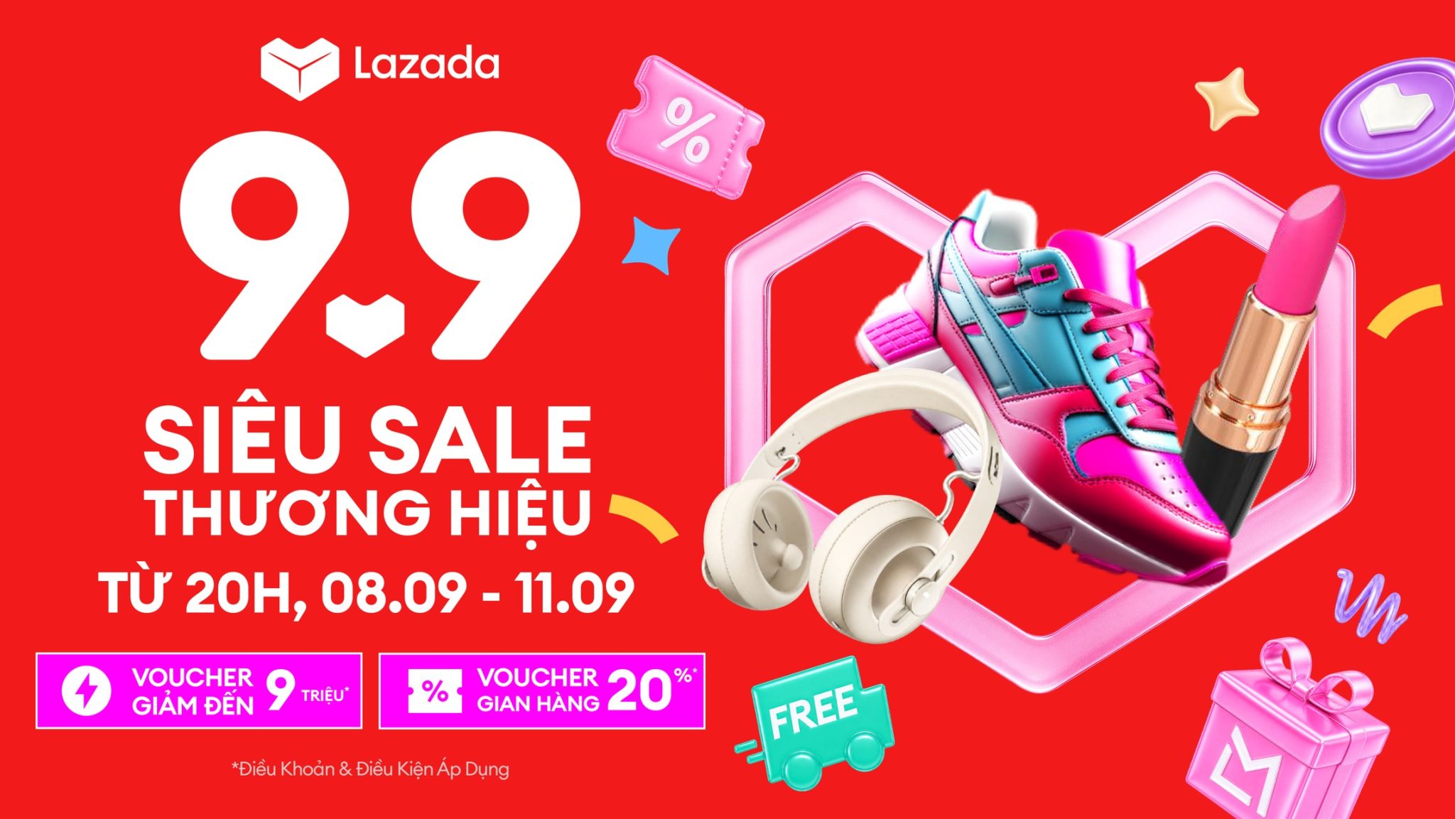 Lazada Siêu Sale 9.9: Giảm đến 9 triệu đồng, có đáng săn không?
