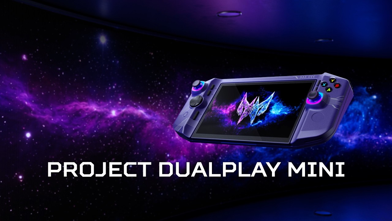 Acer Project DualPlay Mini: handheld gaming hybrid có đáng để mong chờ?