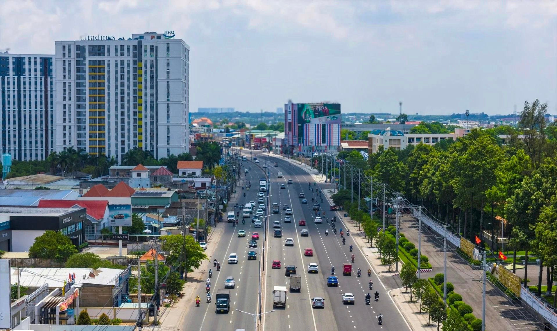 Quốc lộ 13 thành điểm nóng bất động sản mới phía Đông Bắc