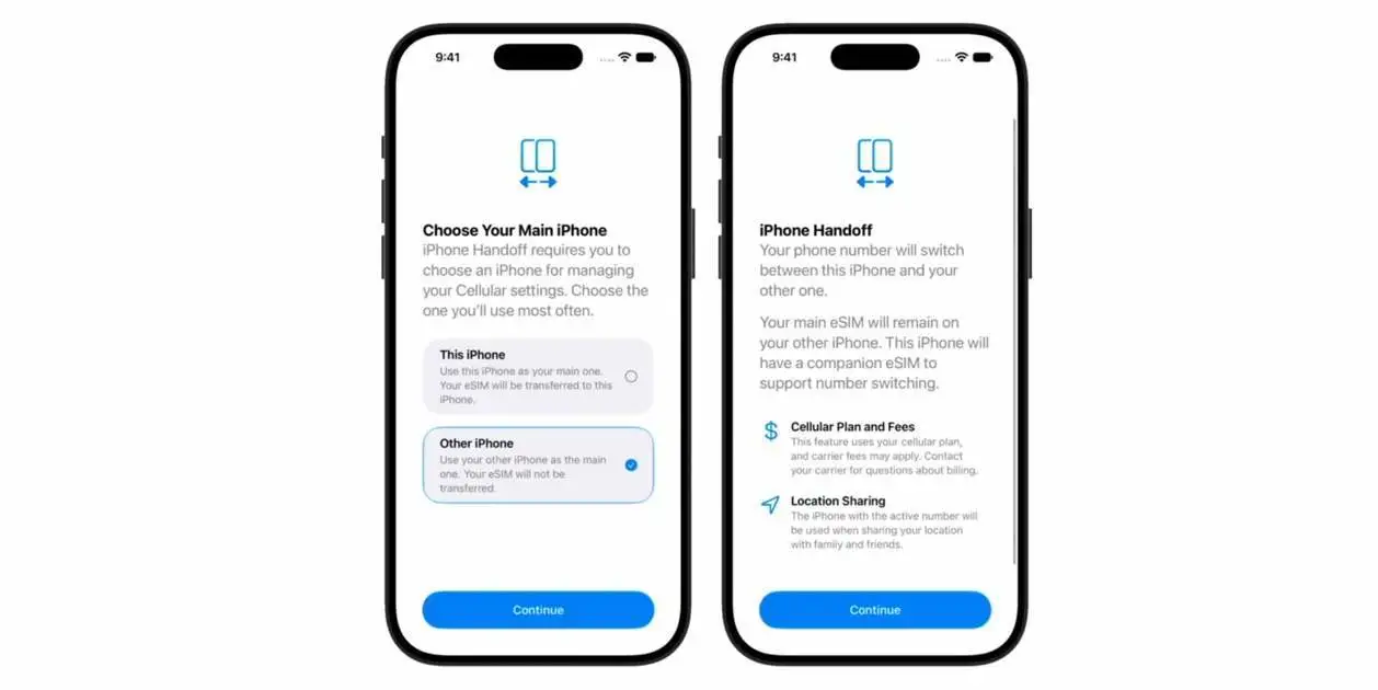 iPhone Handoff: Dùng chung một số điện thoại trên hai iPhone