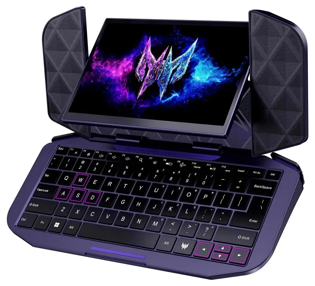 Acer DualPlay Mini: handheld gaming có gập thành laptop 8 inch có đáng chờ?