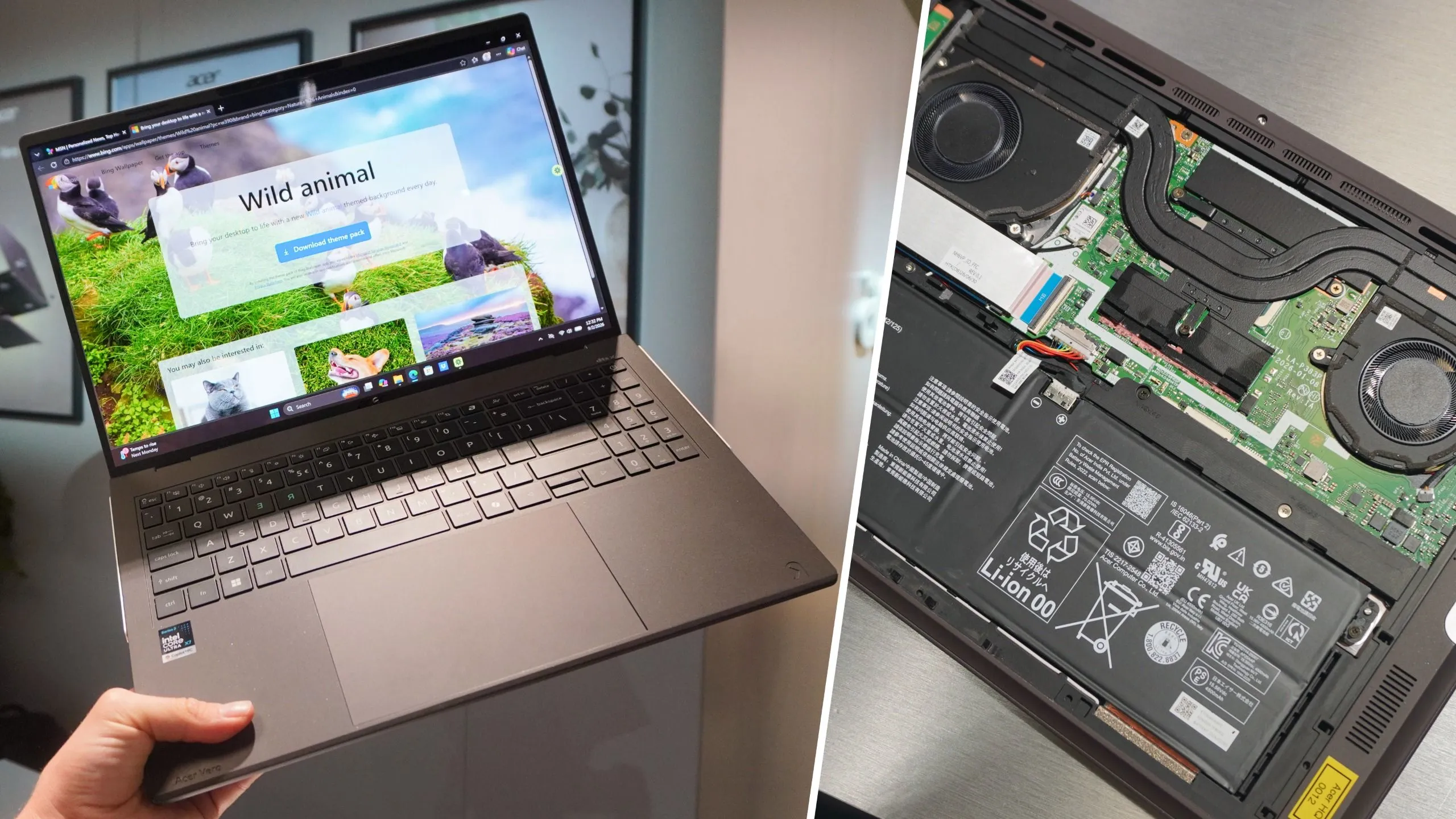 Acer Vero 16: laptop dễ sửa chữa thách thức Framework