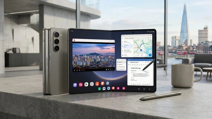 Làm chủ cử chỉ đa nhiệm trên Galaxy Z Fold 8