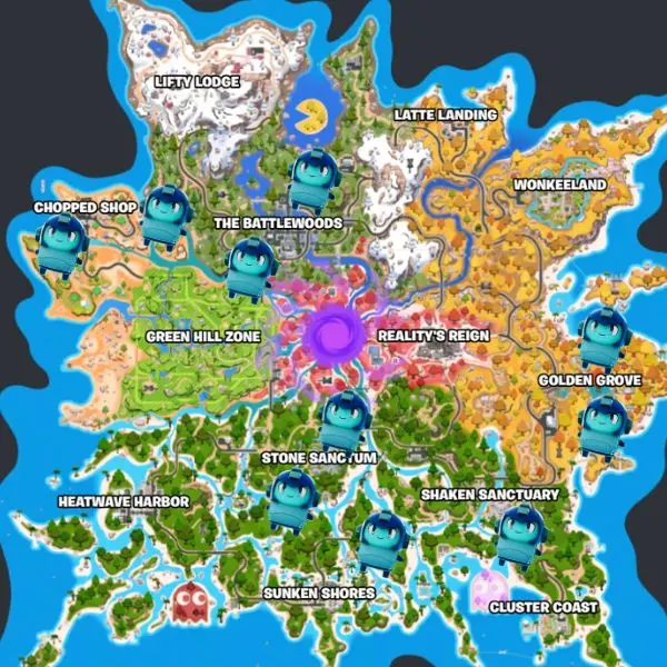 Cách nhận Mega Man Sprite trong Fortnite với tốc độ nhanh nhất