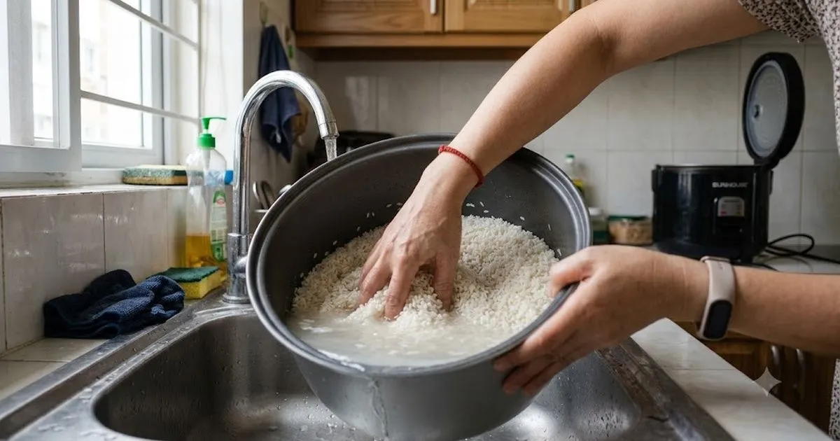 Cho dầu ăn vào nồi cơm điện: mẹo nhỏ nhưng có lý do khoa học