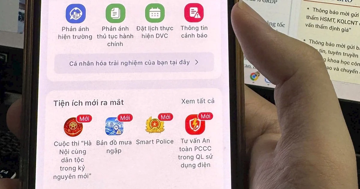Ứng dụng iHanoi và bước nhảy mới của đô thị thông minh Hà Nội