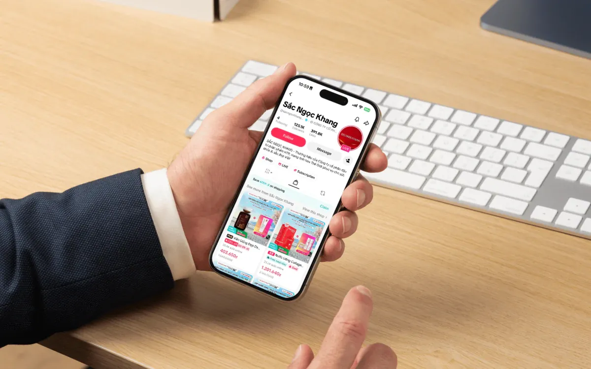 Thương hiệu mỹ phẩm Việt tái sinh trên TikTok Shop