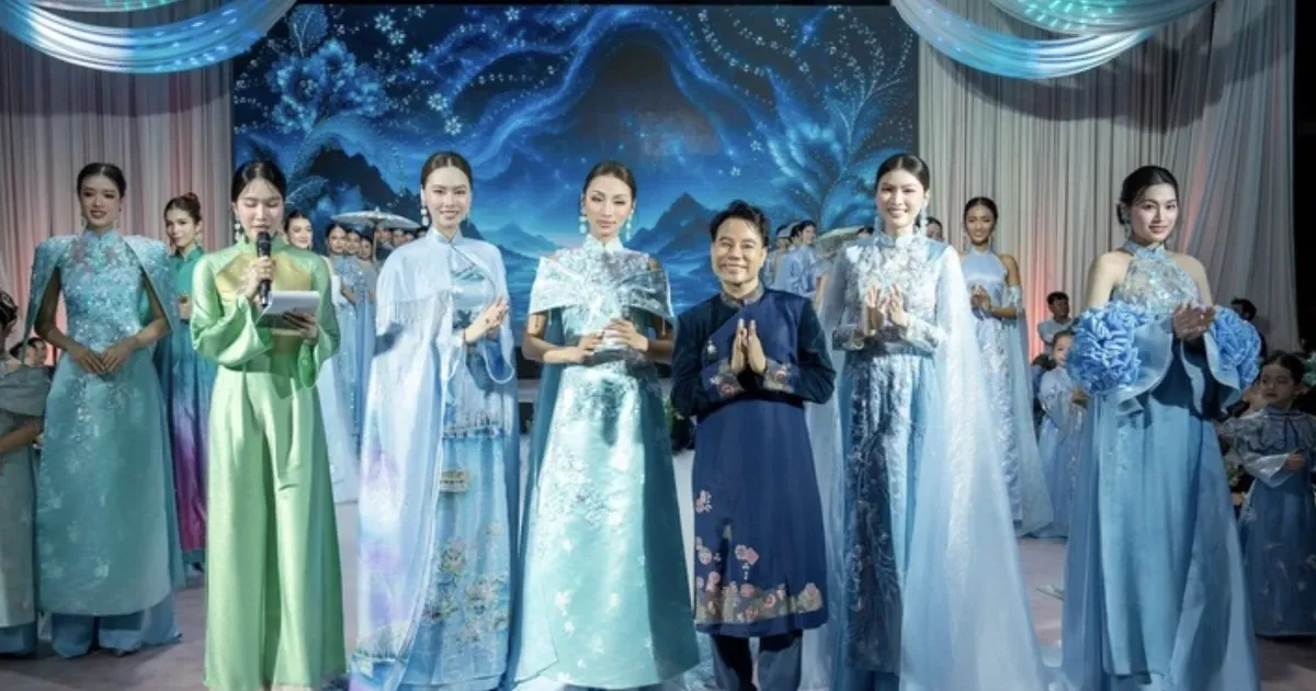 Nhà thiết kế Trần Thiện Khánh: Hồn Huế trong từng tà áo dài ký ức
