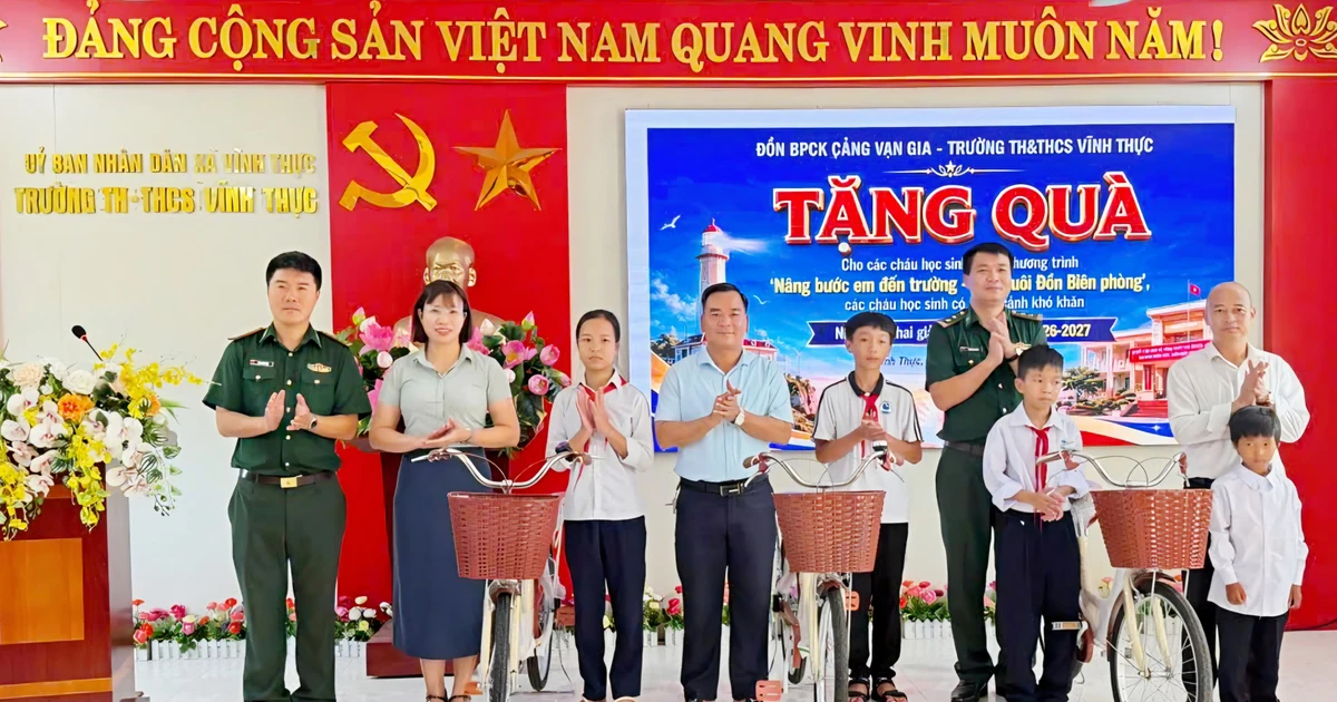 Binh đoàn 12 và Bộ đội Biên phòng tiếp sức học sinh vùng cao, biên giới