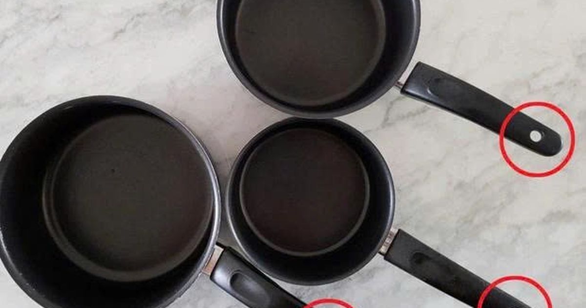 Những lỗ và chi tiết ẩn trên dụng cụ nhà bếp: công dụng ít ai ngờ