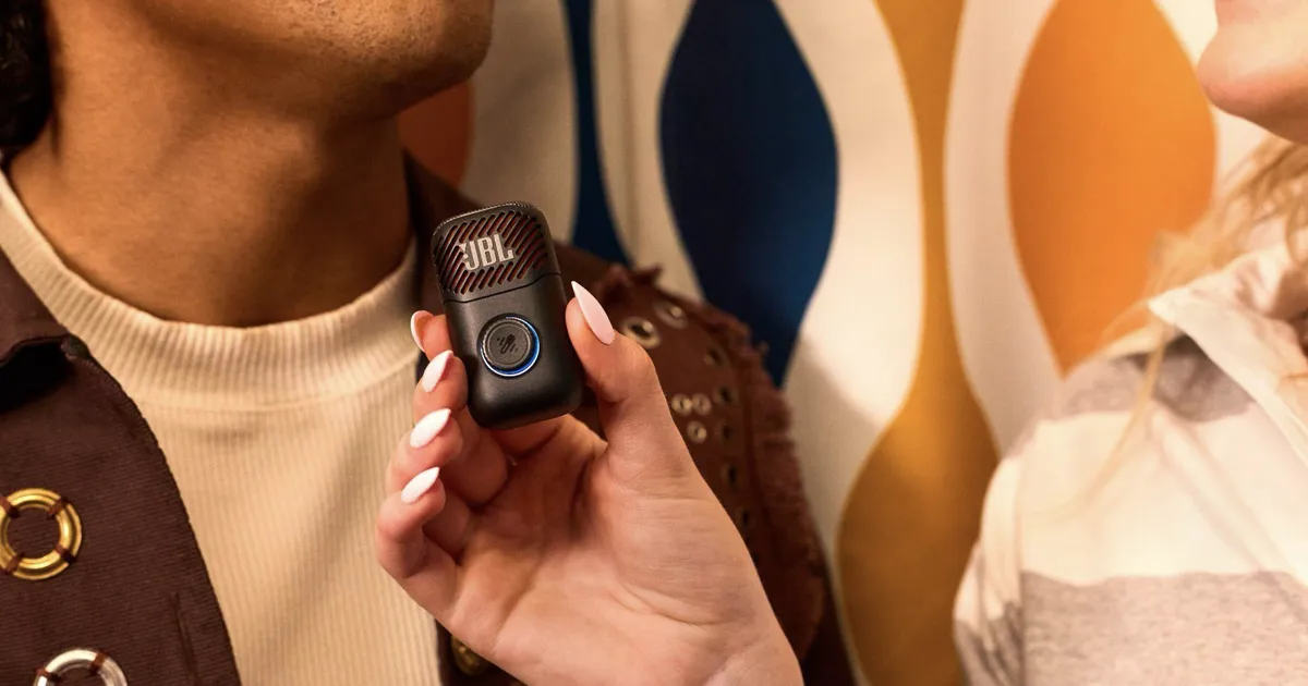 JBL EasySing Mic Mini: Micro không dây cho karaoke tại nhà và sáng tạo nội dung