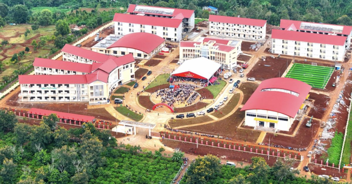 Trường nội trú vùng biên mới: Cơ sở vật chất hiện đại mở rộng con đường học tập
