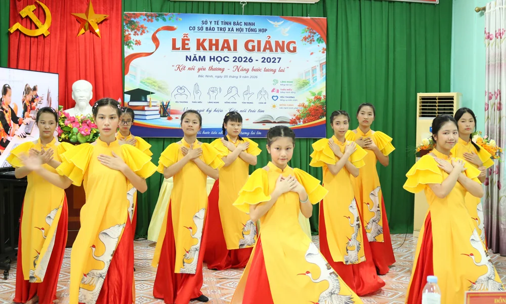 Khai giảng ở trường chuyên biệt: Khi giáo dục đặc biệt chọn con đường hòa nhập