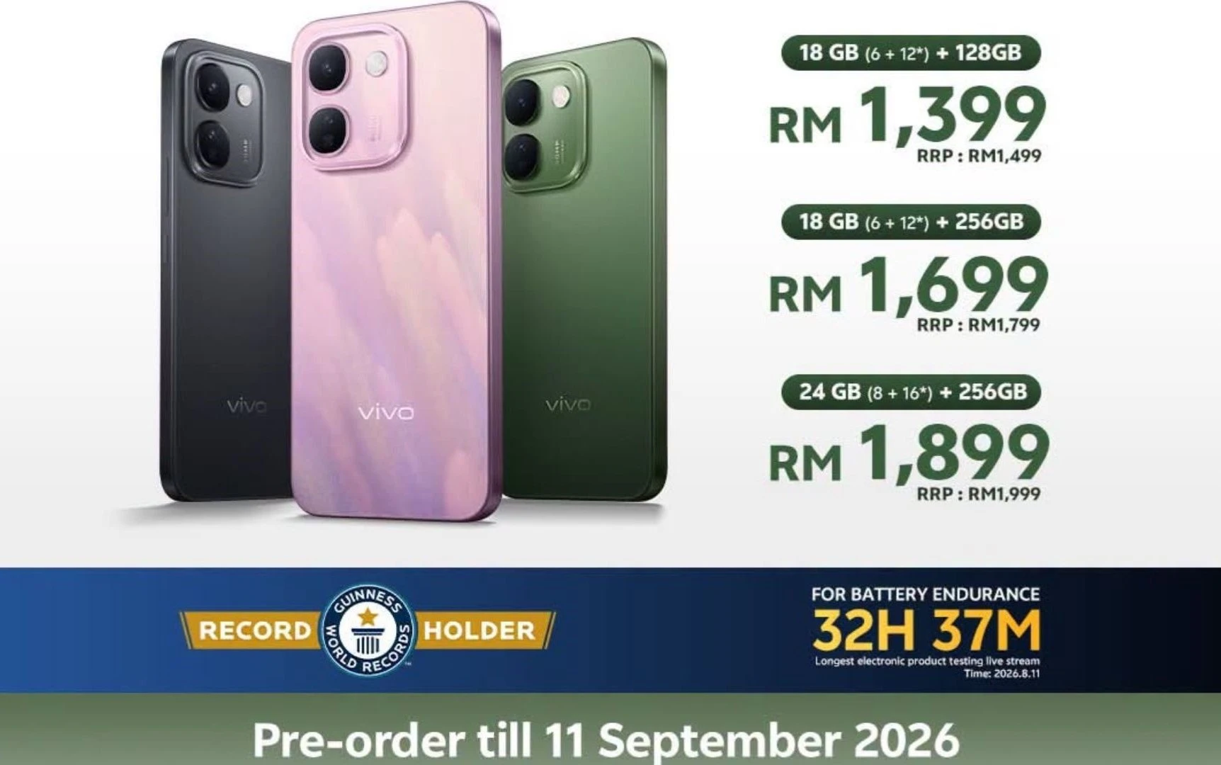 Telefon Bateri 10000mAh: Vivo V80 Lite 5G Ubah Keutamaan Pembeli