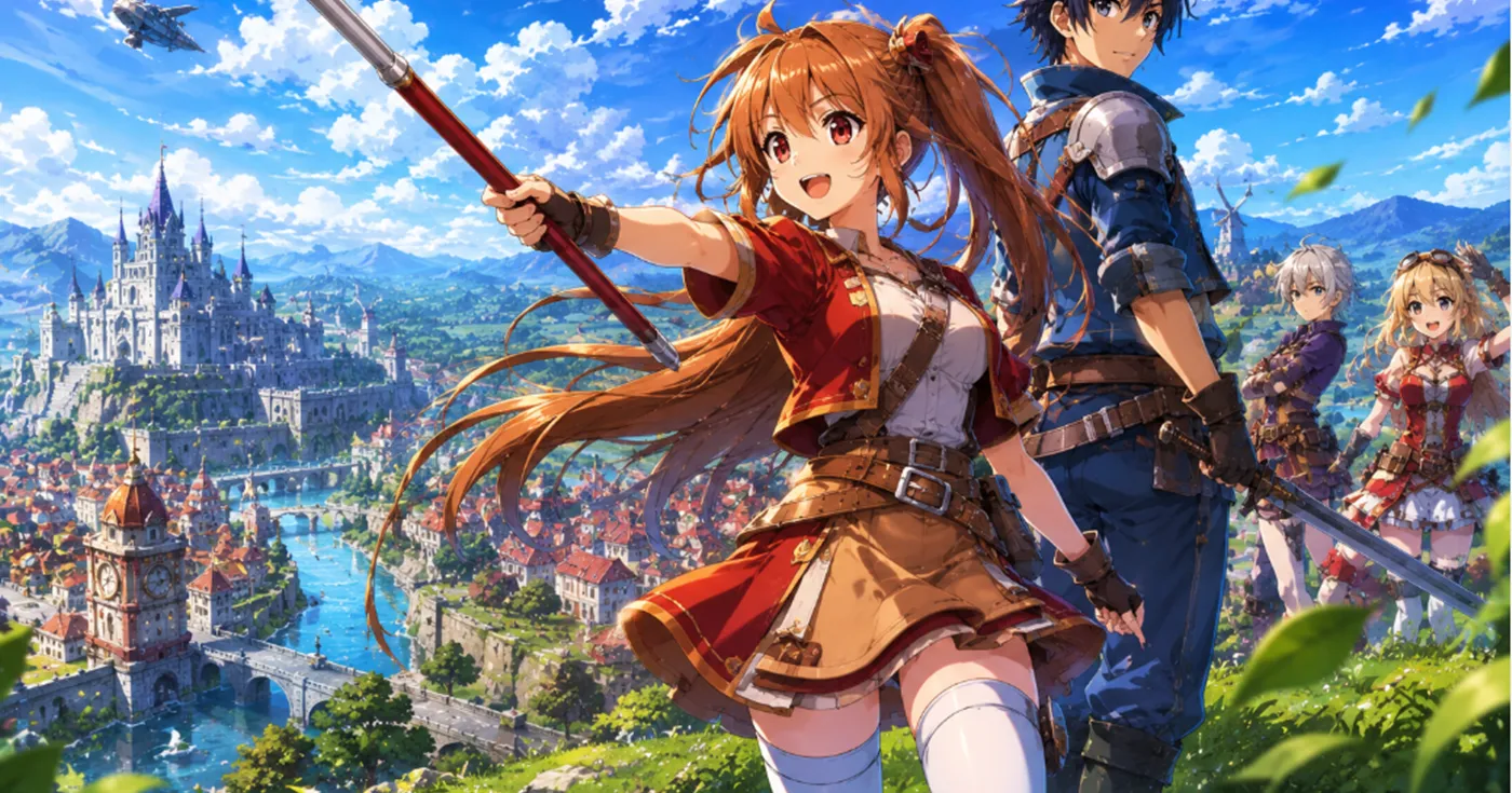 Tales of Erin trở lại: cú hồi sinh của huyền thoại anime RPG