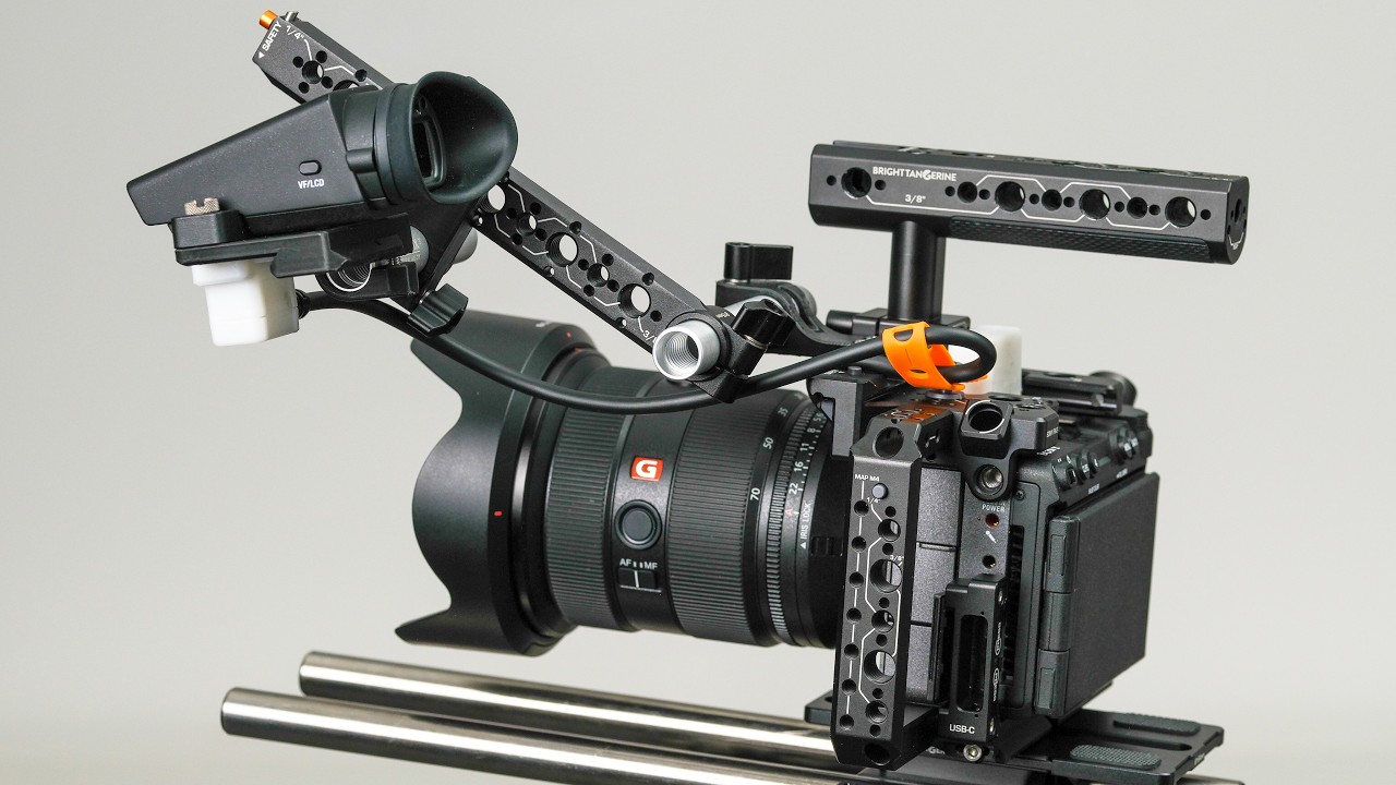 Hệ sinh thái phụ kiện Sony FX5: Cage và mount từ SmallRig, Tilta, Bright Tangerine