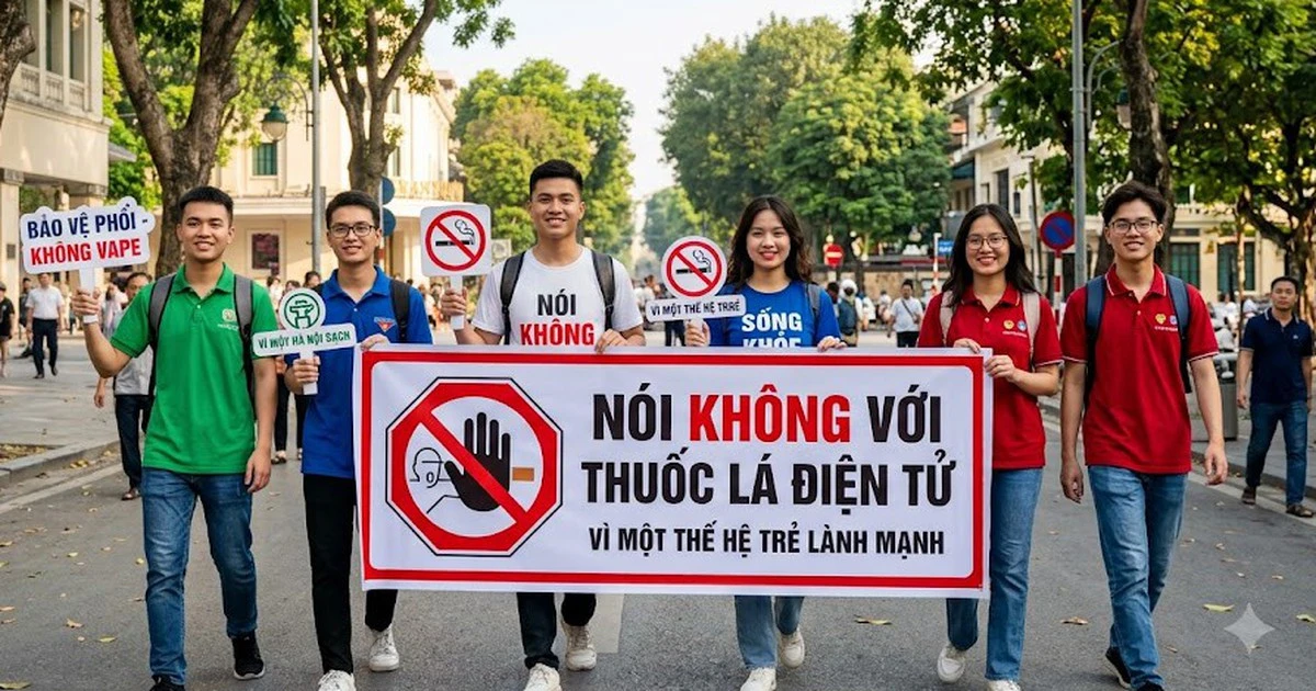 Thuốc lá điện tử và nguy cơ nghiện nicotine ở giới trẻ