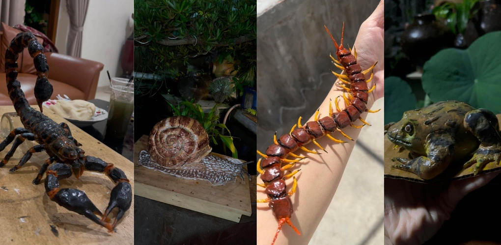 Từ bột mì thành động vật sống động: Hướng dẫn tạo hình nghệ thuật tại nhà