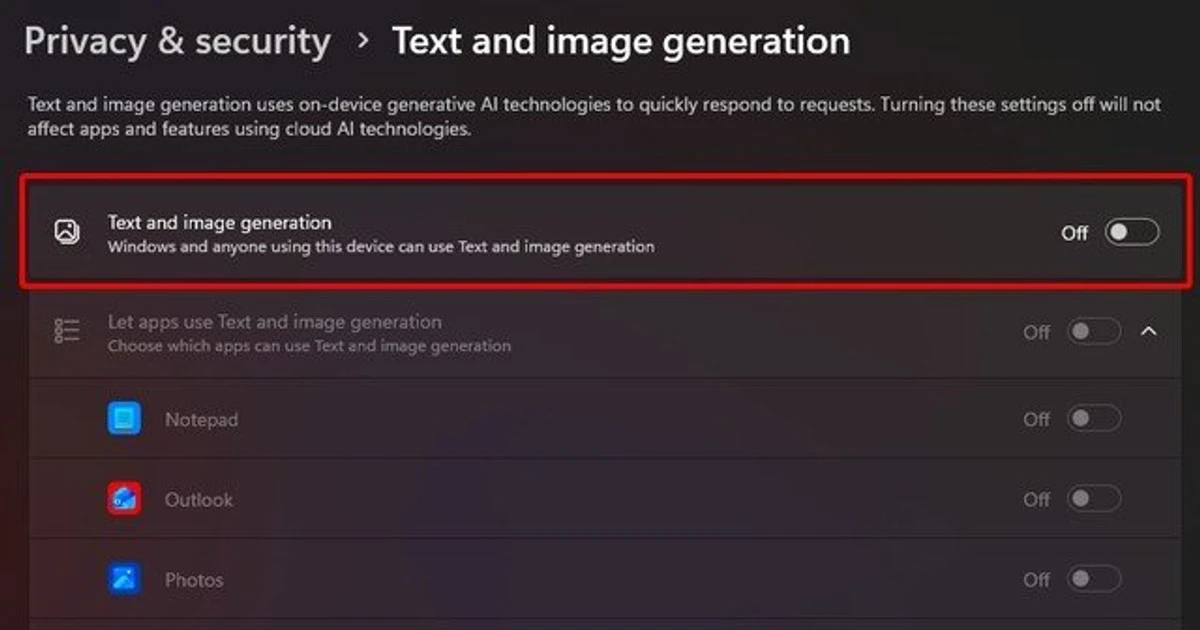 Windows 11 AI đang làm chậm máy: Cách tắt để lấy lại hiệu suất