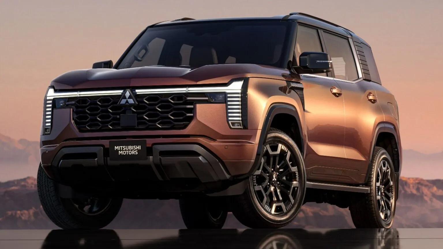 Mitsubishi Pajero thế hệ 5: khung gầm rời và cuộc đối đầu SUV địa hình