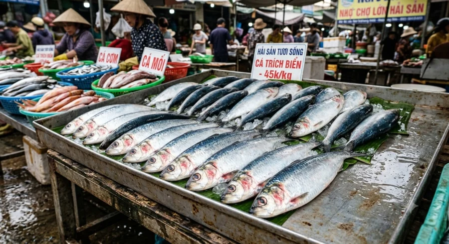 Cá giàu omega-3 giá bình dân: Hướng dẫn chọn cá trích và cá nhỏ tươi ngon ở chợ Việt