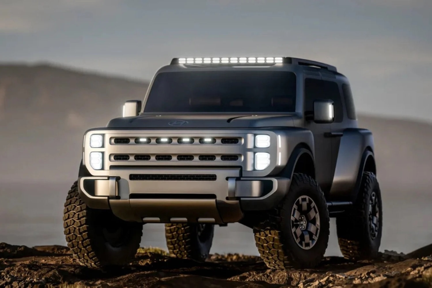 Hyundai Boulder lộ diện: SUV khung gầm rời thách thức Land Cruiser