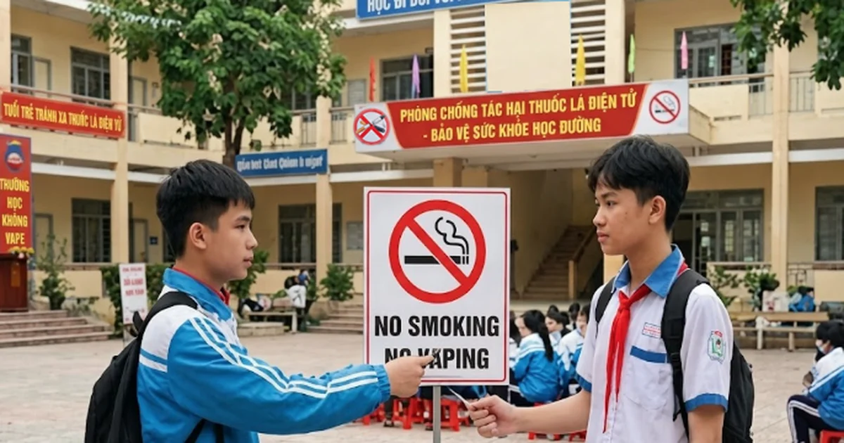 Thuốc lá điện tử đang âm thầm gây nghiện nicotine ở giới trẻ