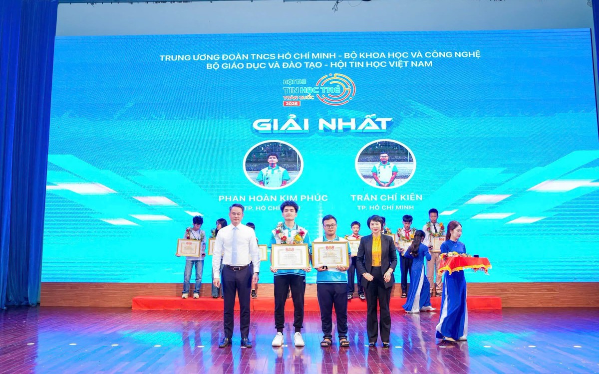 Học sinh đạt giải Hội thi Tin học trẻ toàn quốc: Bản đồ kỹ năng lập trình từ các địa phương