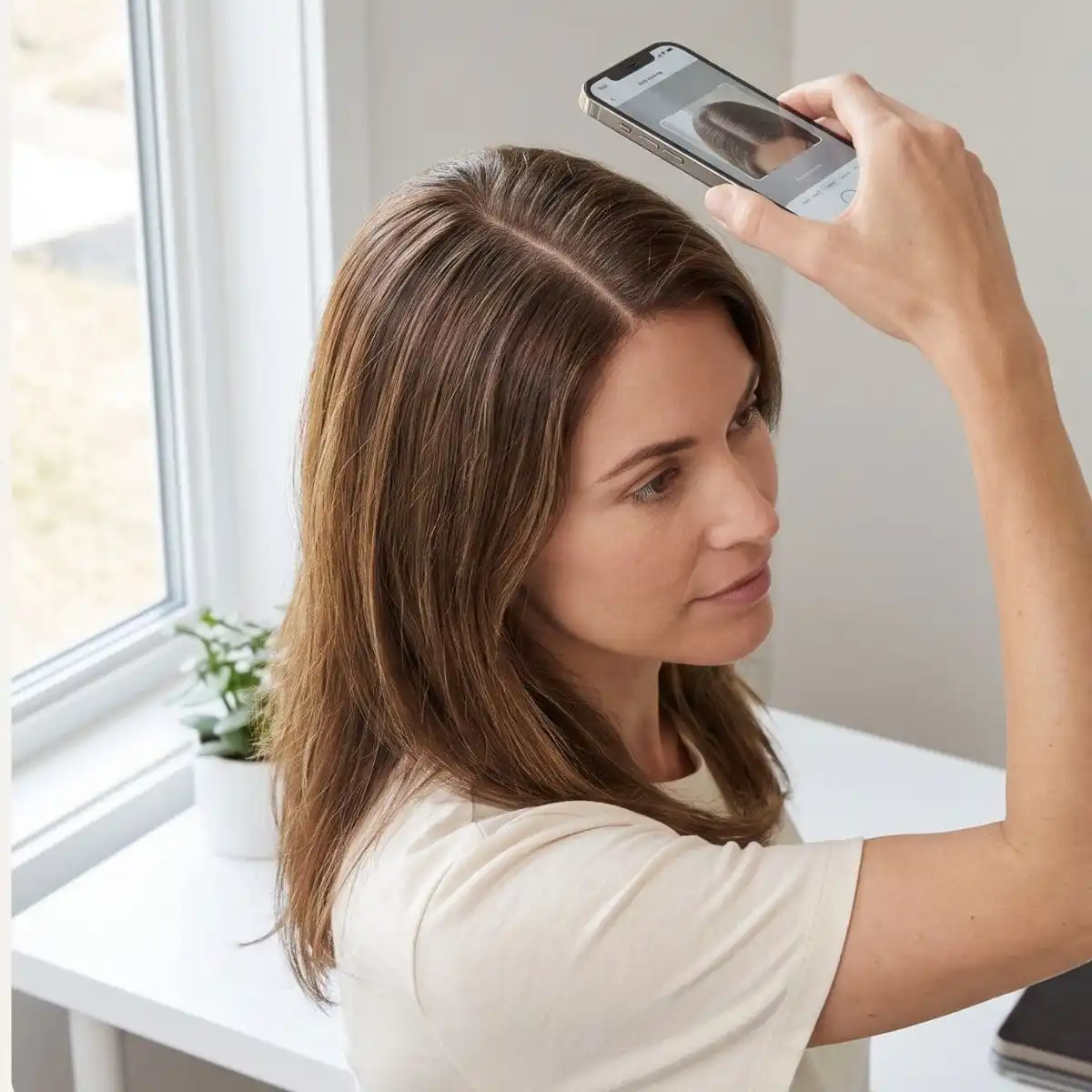 Bàn chải điện Dyson CameraJet: bước ngoặt camera AI cho da đầu