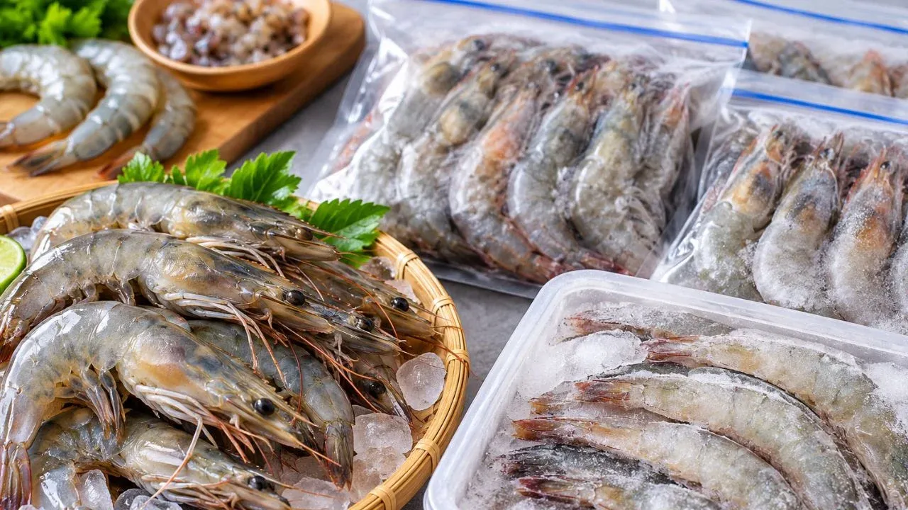 Cách cấp đông tôm tươi đúng kỹ thuật để không đen đầu