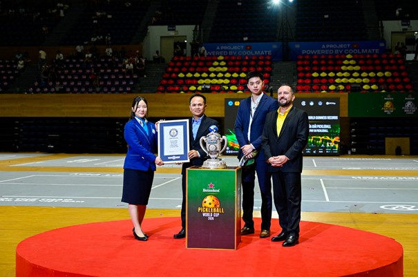 Xem Pickleball World Cup miễn phí tại Cung Thể thao Tiên Sơn
