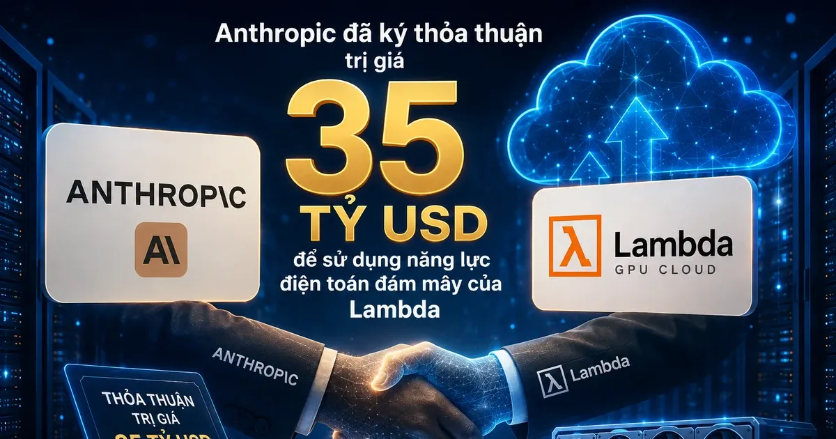 Anthropic chi đậm cho hạ tầng điện toán: Cuộc đua AI đang leo thang