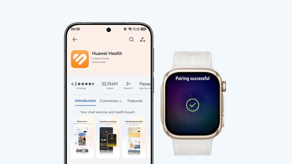 Huawei Watch D3: đồng hồ đo huyết áp y tế ngày càng mỏng nhẹ