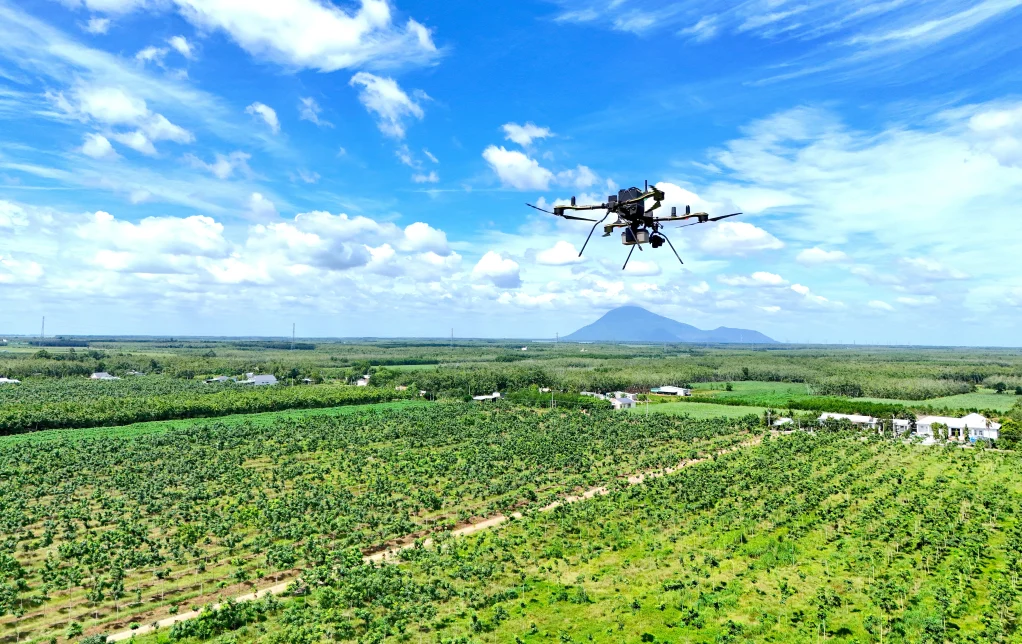 Xã Việt Tiến dùng UAV và AI để rút ngắn cấp sổ đỏ