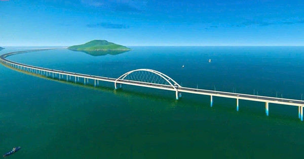 Tiến độ cầu vượt biển Hòn Khoai sau một năm khởi công